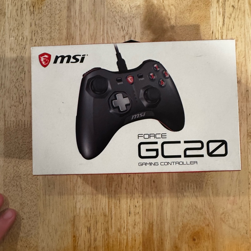 MSI Force GC20 Gaming Controller - Black